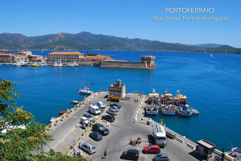 Hotel Villa Ombrosa Portoferraio Bagian luar foto